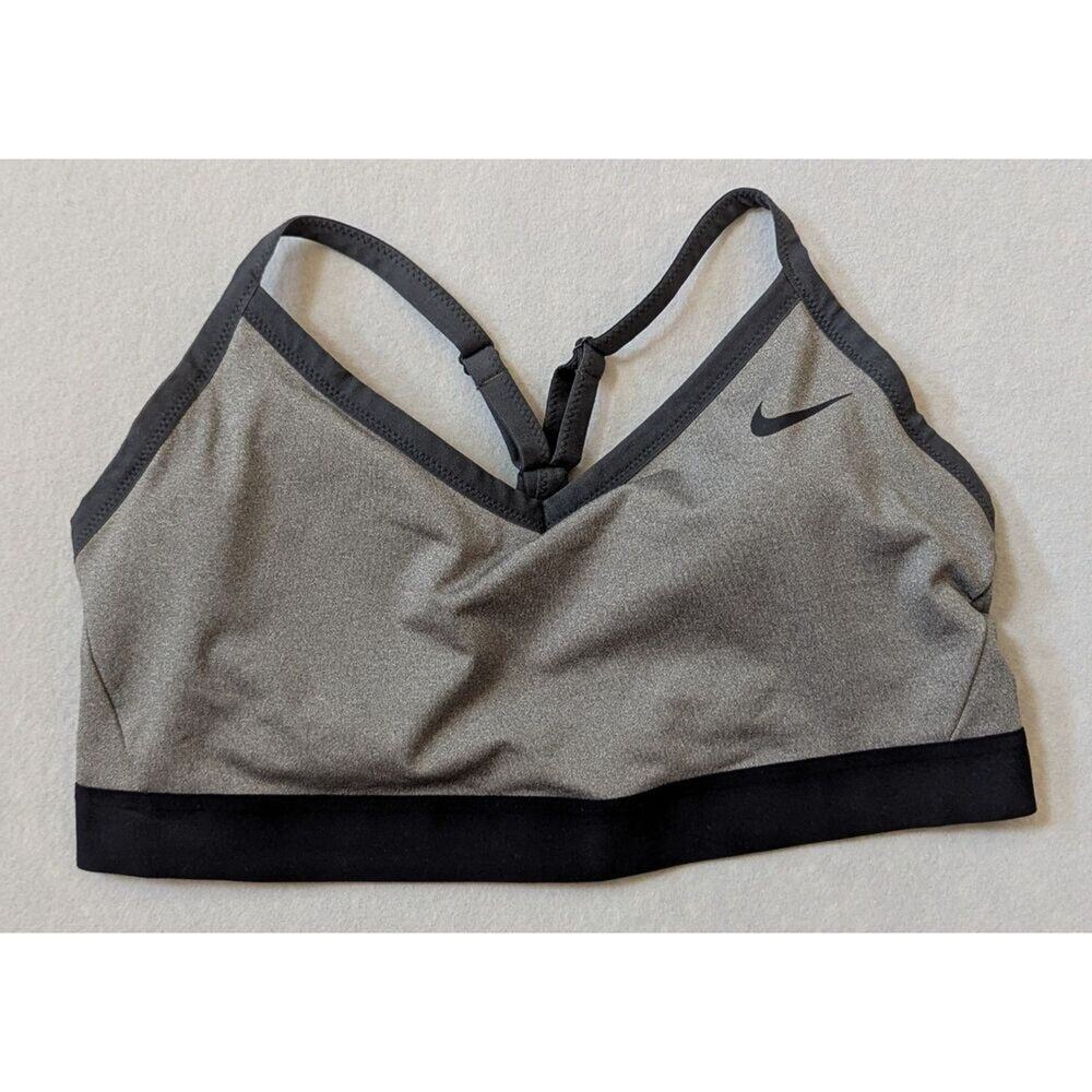 NWOT Women's Nike Indy Dri-FIT Sports Bra Gray Size 1X